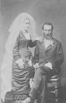 Huwelijksfoto Stellenbosch 7 februari 1882 